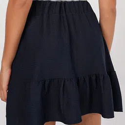 BIGDART A-Line Mini Flared Skirt image 3