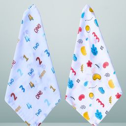 BAESD Set Of 2 Printed Super Soft Baby Washcloths-image-73