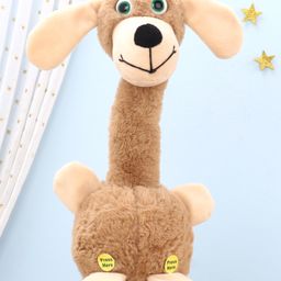 Aarohi Toys Talking & Dancing Musical Dog Brown - Height 32 cm-16