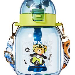 YAMAMA Beautiful Bear Design Water Bottle BPA Free Purple -  600 ml-image-9