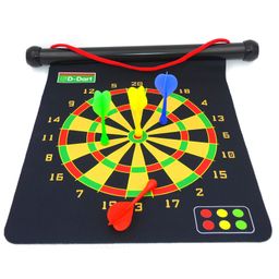 Sanjary Dual Sided Dart Board with Magnetic 4 Darts Color May Vary-17