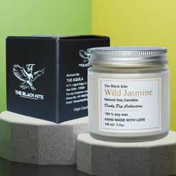 The Black Kite Scented Candle Wild Jasmine - 100 ml-16