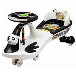 JoyRide Kid's Swing Wiggle Twist & Go Scooter Panda Car Ride On- Multicolor-15