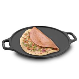 Avias Cast Iron Dosa Tawa Pan Induction Friendly - 12 Inches-image-37