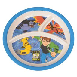 HOOM Melamine 3 Section Plate -BEN10 Ultimate Alien -Big-64