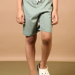 V-Mart Boys Mid-Rise Cotton Above Knee Regular Shorts-20