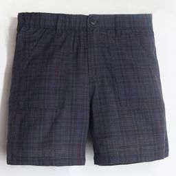 Cherry Crumble By NItt Hyman Fine Checkered Button Down Summer Shorts - Multi Colour image 3