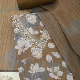 Soch Printed Unstitched Dress Material-picture-39