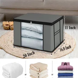 atorakushon Grey Set of 3 Regular Multi-Utility Organisers image 5