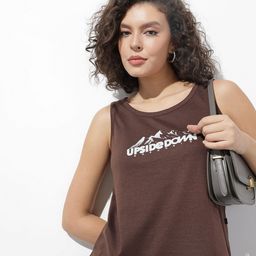 The Roadster Life Co. Typography Printed Sleeveless T-shirt-image-47