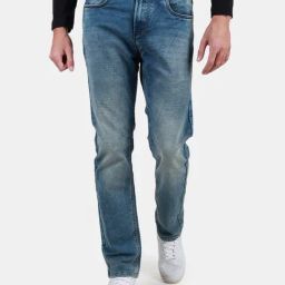 Duke Tint Khaki Slim Fit Stretchable Jeans-image-57