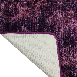 Bianca Red Microfibre Non-Slip Rug image 4
