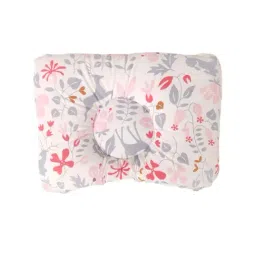 Elementary Premium Memory Foam Baby Head Shaping Pillow Floral Bambi Print - Pink-21