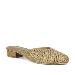 Inc.5 Women's Antique Gold Mule Shoes-image-59