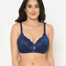 Curvy Love Blue Under-Wired Padded Everyday Bra-picture-38