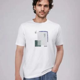 Rare Rabbit White Regular Fit Graphic T-Shirt-image-17