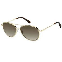 Fossil Brown Pilot UV Protection Sunglasses for Women-image-33