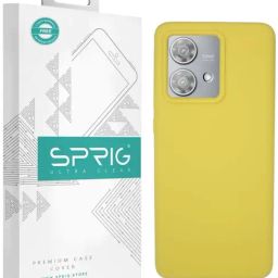 Sprig Back Cover for Motorola Edge 40 Neo (Yellow)-image-92