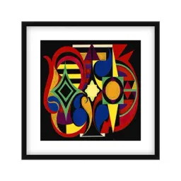 999store Multicolor Abstract Pattern Poster image 2