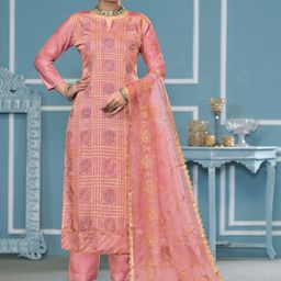 MANVAA Floral Printed Unstitched Dress Material-image-40