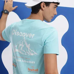Aeropostale Typography Print Pure Cotton T-shirt-image-37
