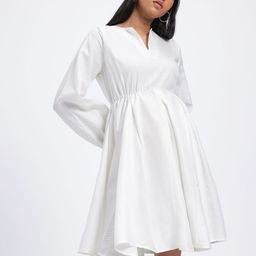 glitchez Softly Worn Fit & Flare Dress-image-53