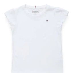 Tommy Hilfiger White Slim Fit T-Shirt-image-119