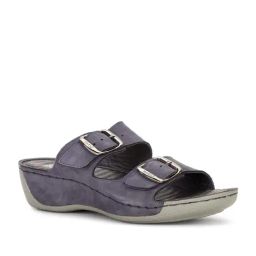 Scholl by Bata Women's Purple Slide Sandals-picture-14