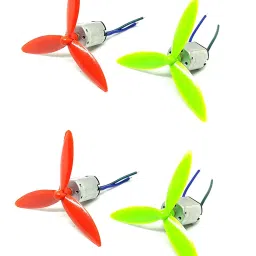 Invento ISC 1922-2 6000 RPM N20 Mini Drone Dual Shaft DC Motor with Propeller-11