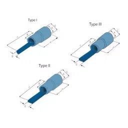 Braco Crimping Pin Terminal Insulated 6 mm² Copper Assorted, PI-22 image 3