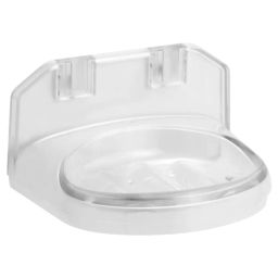 Sparsh Pearl Soap Dish Transparent Plastic, TR-531-image-79