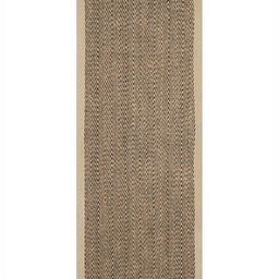 Saral Home Black and Beige Printed Anti-Slip Floor Runner-21
