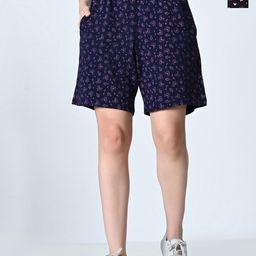 BAESD Women Printed High-Rise Shorts-picture-42