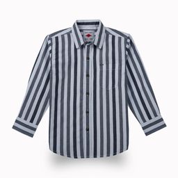 Gini and Jony Boys Comfort Fit Vertical Striped Spread Collar Casual Shirt-image-38
