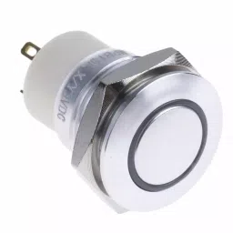 RS PRO Illuminated Push Button Switch Latching 16 mm SPST Yellow LED 36 V DC, 1759579-picture-20