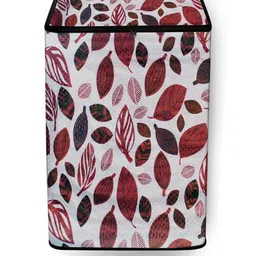The Furnishing Tree Washing Machine Cover Ditzy Pattern White Compatible for Whirlpool 7 Kg Fully-A-picture-45