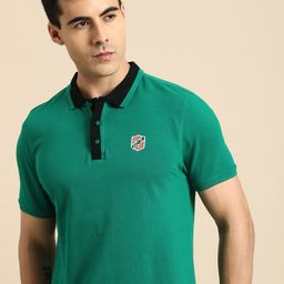 Being Human Men Polo Collar Pure Cotton T-shirt-picture-21