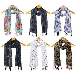 StoleVilla Women Pack Of 6 Printed Scarf-42