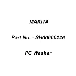 Makita PC Washer for DRC200, Part No SH00000226-34