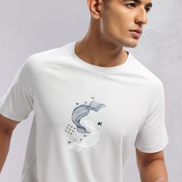 HRX by Hrithik Roshan Printed Rapid-Dry Running T-shirt-image-0
