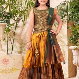 Aarika Girls Ready to Wear Lehenga & Blouse With Dupatta-picture-27