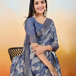 TASRIKA Zari Tissue Handloom Saree with Tassels-picture-10