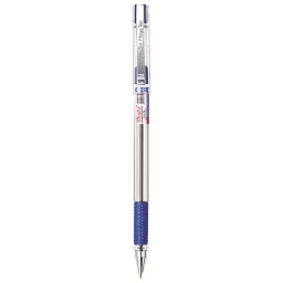 Montex Mega Top Ball Pen Blue Ink Color & Blue, Transprant Body Color-picture-46
