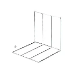 AS ONE Iron Wire Divider Steel Chrome Plating, 61-38-17-3 (Set of 5 pcs)-10