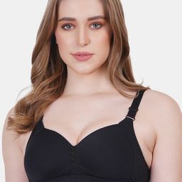 Reveira Medium Coverage Super Support Dry Fit Cotton Balconette Bra-picture-33