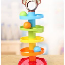 Babyhug Roll Ball Monkey Shaped Set - Multicolour-7