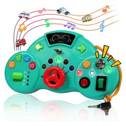 Kidology Montessori Toddler Busy Board with LED Lights & Musical Switch, Sensory Learning Toy Educational Travel Toy for Boys & Girls-20