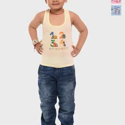 BAESD Boys Pack Of 3 Printed Cotton Innerwear Vests 3SET-COMBO 013_(0-6M)-image-84