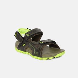 Paragon Men Olive Green Comfort Sandals-picture-12