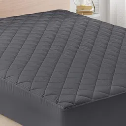 Comfowell Grey Quilted Fitted King Size Water Resistant Mattress Protector-image-77
